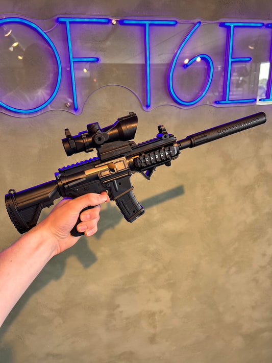Splatter Mini M4 Gel Blaster - Svart