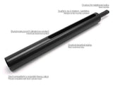 AirsoftPro CNC Steel Cylinder for WELL MB4404 / 05 / 10 / 11