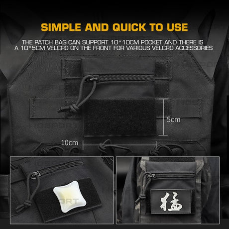 WST VELCRO CANDY BAG Pouch (Size S)