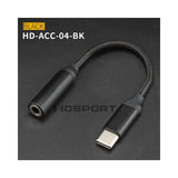 12 cm USB-C ljudadapterkabel 3,5 mm hörlursadapter