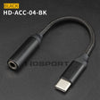 12 cm USB-C audio adapterkabel 3,5 mm hovedtelefonadapter
