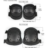 Ultra-Safety Knä/Armbågsskyddsutrustning - Tan