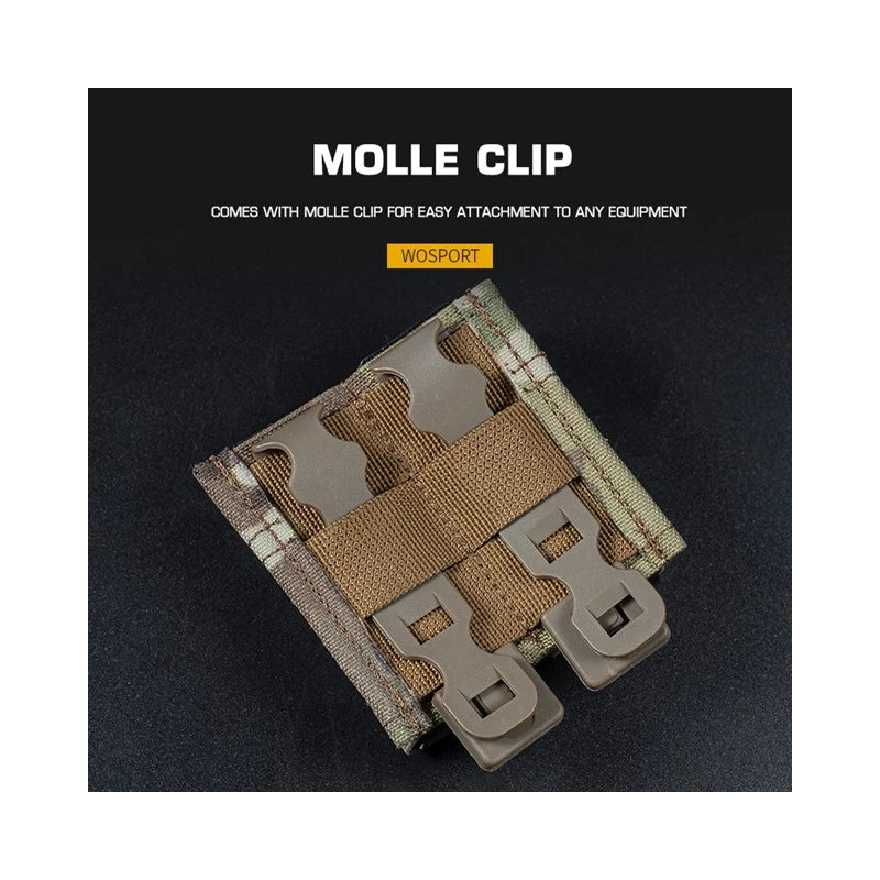 FAST Type Double 9 mm magasinficka - Coyote
