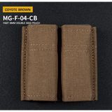 FAST Type Double 9 mm magasinficka - Coyote