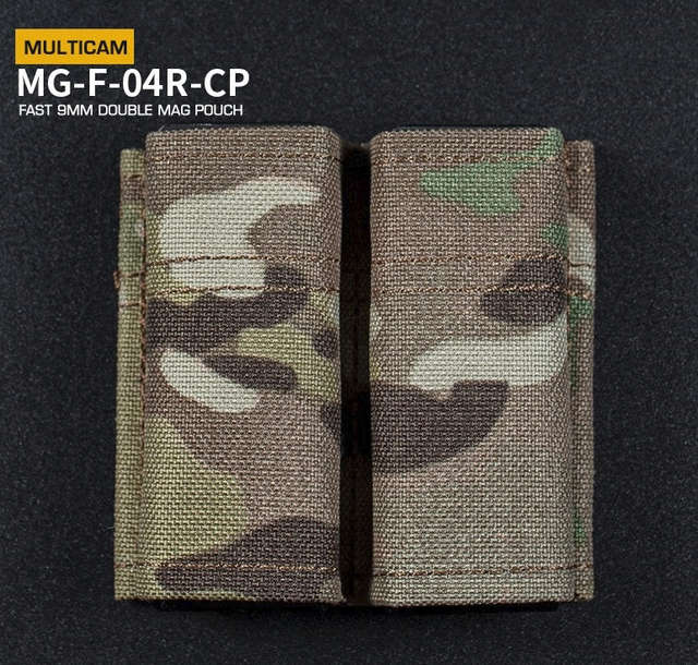 FAST Type Double 9mm Magasin pouch - Multicam
