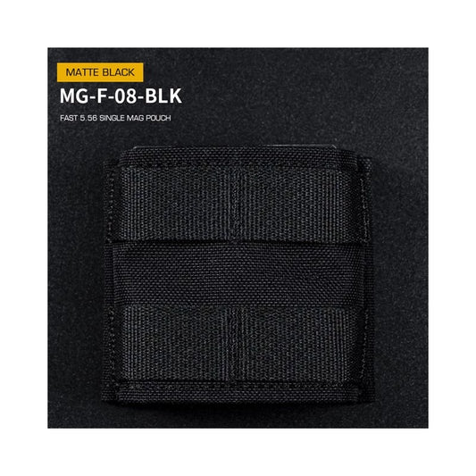 FAST Type Single 5.56 Magasinficka (Kort) Svart