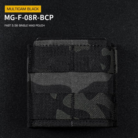 FAST Type Single 5,56 Magasin pouch (Short) Sort Mulicam