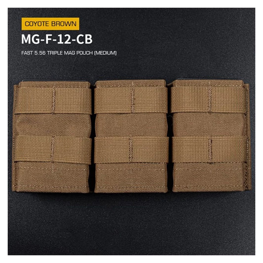 FAST Type Triple 5.56 magasin ficka (Medium) Coyote