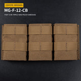 FAST Type Triple 5.56 Magasin pouch (Medium) Coyote