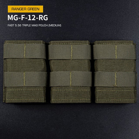 FAST Type Triple 5.56 Magasin pouch (Medium) Ranger Green