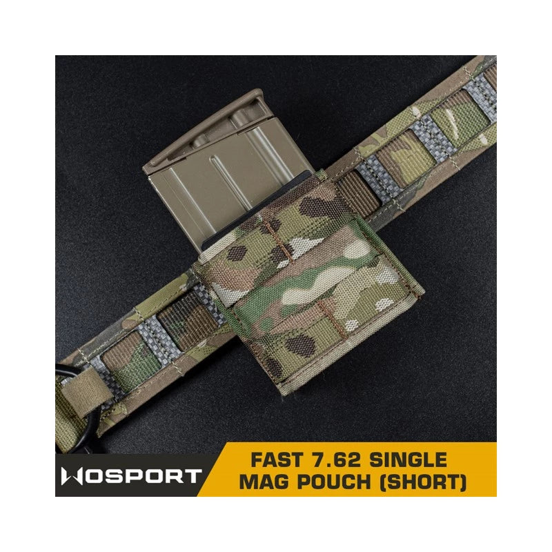 Fast Type Single 7.62 Magasinficka (Kort) Ranger Green