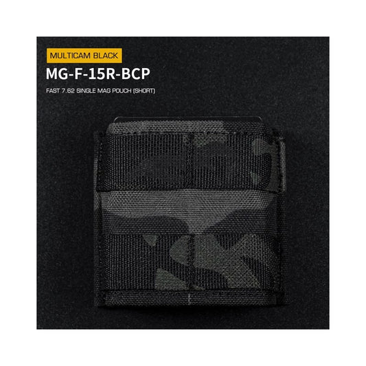 Fast Type Single 7.62 Magasinficka (Short) Svart Multicam