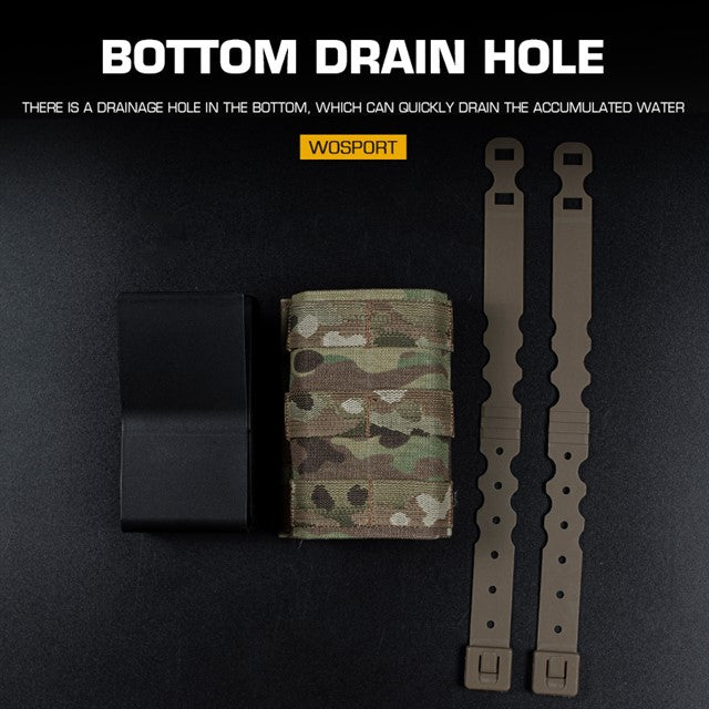 Fast Type Single 7.62 Magasin Pouch Til AK - Ranger Green