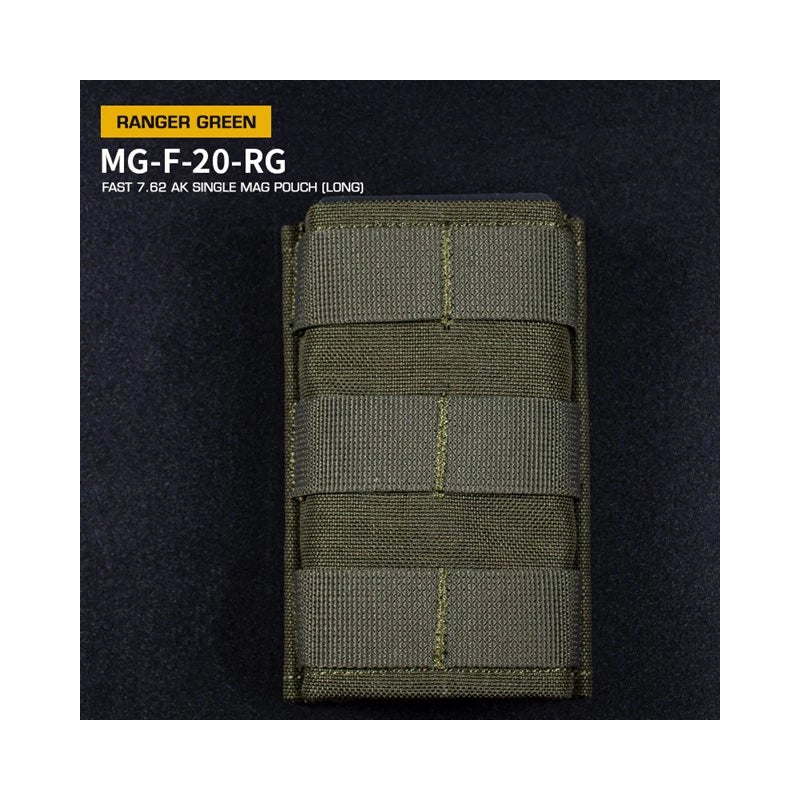 Fast Type Single 7.62 Magasinficka för AK - Ranger Green