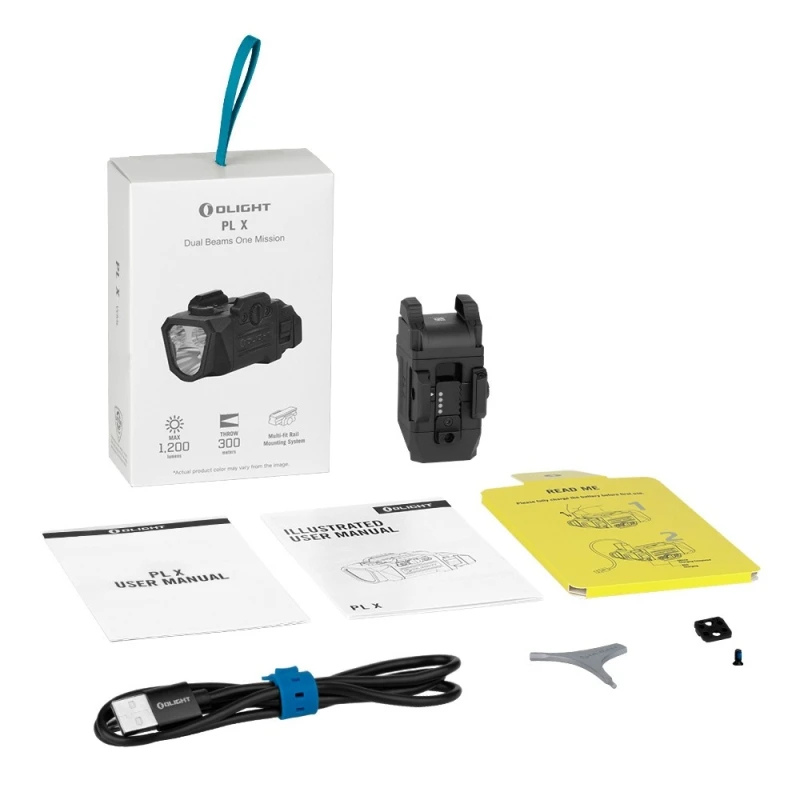 OLIGHT Valkyrie PL X Våbenlygte 1200 Lumen - Sort