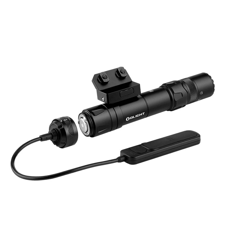 OLIGHT ODIN GL-M Våbenlygte med Grøn Laser 1500 Lumen M-LOK - Sort