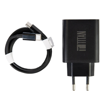 TITAN Digital Charger V2 til Li-Po / Li-Ion (EU Plug) – Sort