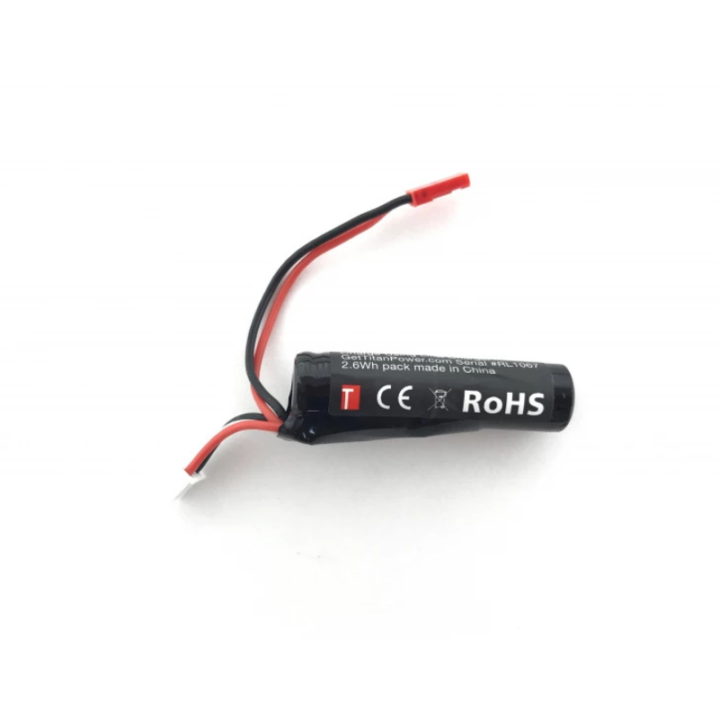 TITAN Li-Ion Batteri 7.4V 350mAh 16C – HPA Mini Stick (JST)