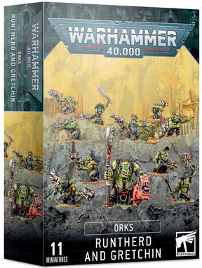 Orks Runtherd and Gretchin