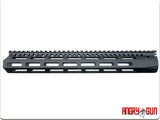 Angry Gun MCMR 13" M-LOK handguard til M4 og AR-15, sort