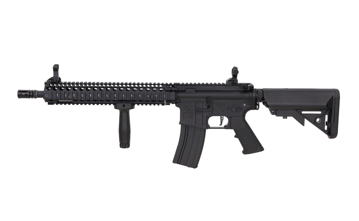 Colt x Daniel Defense MK18 SA-P26 PRIME BLDC 14.5" AEG Assault Rifle – Black