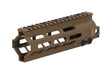 Specna Arms MK8-style M-LOK 7" mounting rail for M4/AR15 replicas - Chaos Bronze