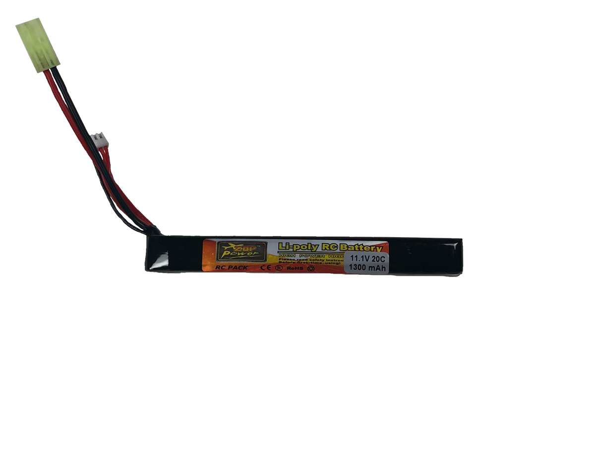 X-Cell LiPo Batteri 11,1V 1300mAh 20C - Stick, Lille Tamiya