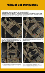 WST Chest Rig MOLLE Expansion Panel