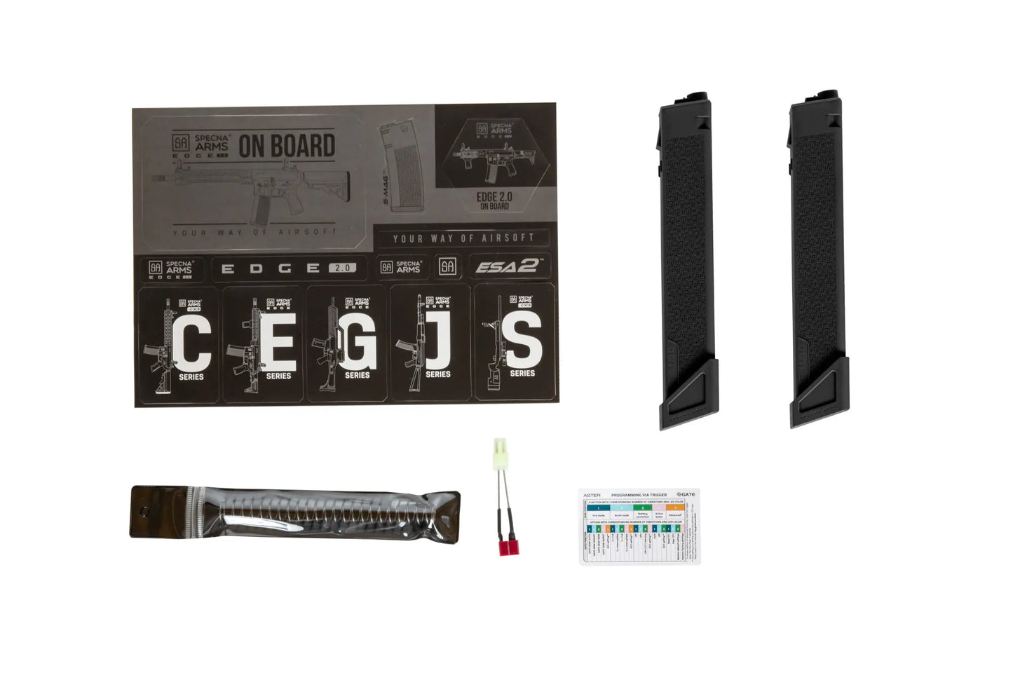 SA-X02 Edge 2.0 Gate Aster - Svart