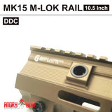 Angry Gun SUPER MODULAR M-LOK forskæfte 10,5" til HK416 – DDC