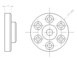 AirsoftPro Sniper Rifle Piston Impact Rubber