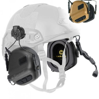 Earmor M32H PLUS Electronic Tactical Headset – Helmet Mount