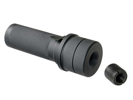 5KU PBS-1 Mini Airsoft Lyddæmper til AK – Sort