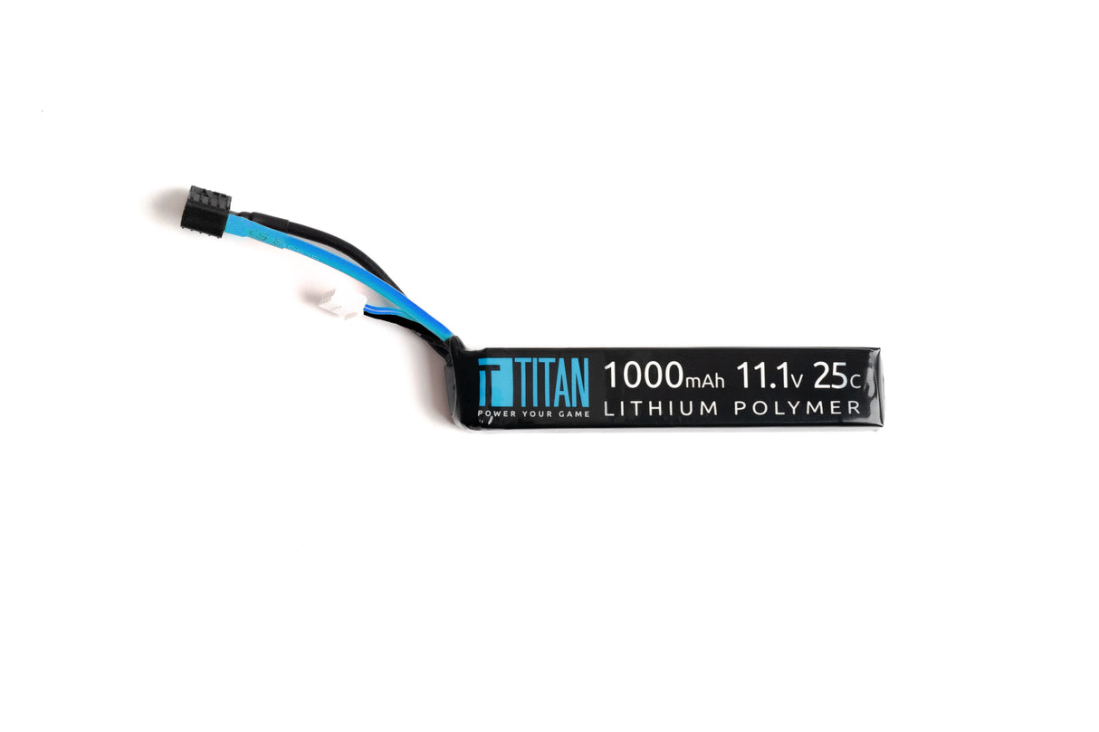 TITAN Li-Po Batteri 11.1V 1000mAh 25C – Stick (Buffer) T-Dean