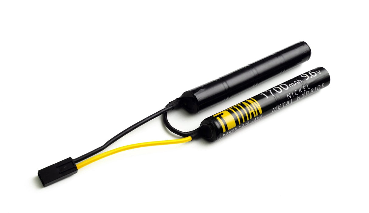 TITAN NiMH Batteri 9.6V 1700mAh – Nunchuk (Dual) Small Tamiya