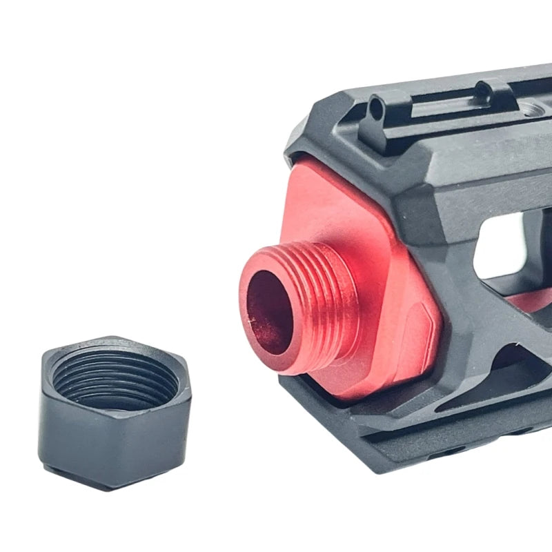 CNC Upper för AAP01 CTM FUKU-2 skelett – Svart/Röd