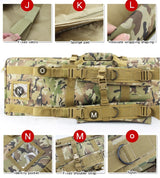WST Double Rifle Transport Case 107 × 28 × 10 cm