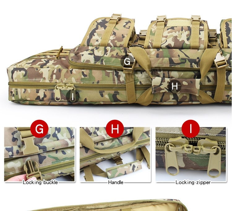 WST Double Rifle Transport Case 107 × 28 × 10 cm