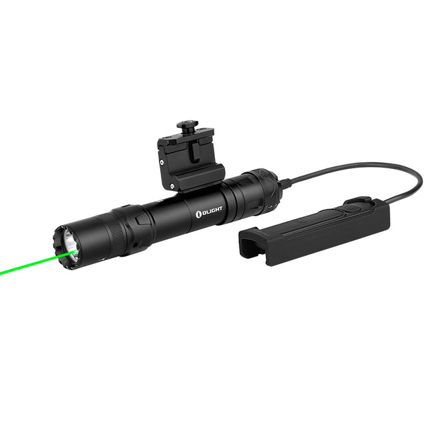 OLIGHT Odin GL Våbenlygte 1500 lm m. Grøn Laser