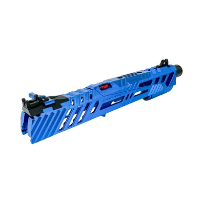 CTM CNC Alu Mantelsläde Superline Split Slide TM Hi-capa 5.1 - Blå