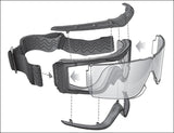 Bollé X810 Tactical Beskyttelsesbriller - Klar Lens