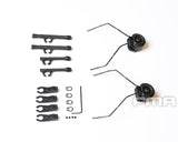 Universal Modulerbart FARA OTH Fastgørelses ARC Skinne Kit - Sort