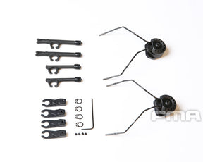Universal Modulerbart FARA OTH Fastgørelses ARC Skinne Kit - Sort