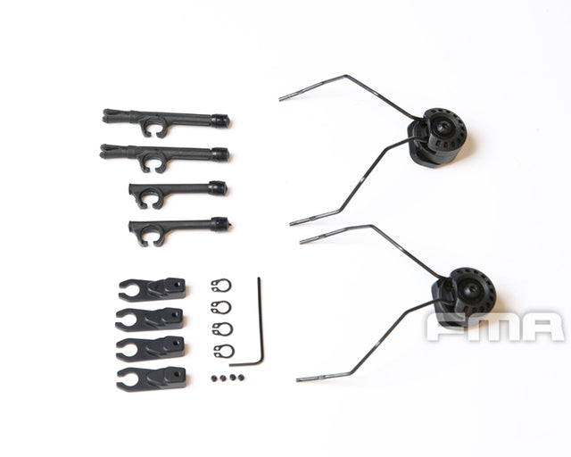 Universal Modulerbart FARA OTH Fastgørelses ARC Skinne Kit - Sort