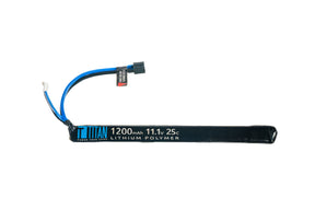 TITAN Li-Po Batteri 11.1V 1200mAh 25C (T-Dean) – Stick / AK