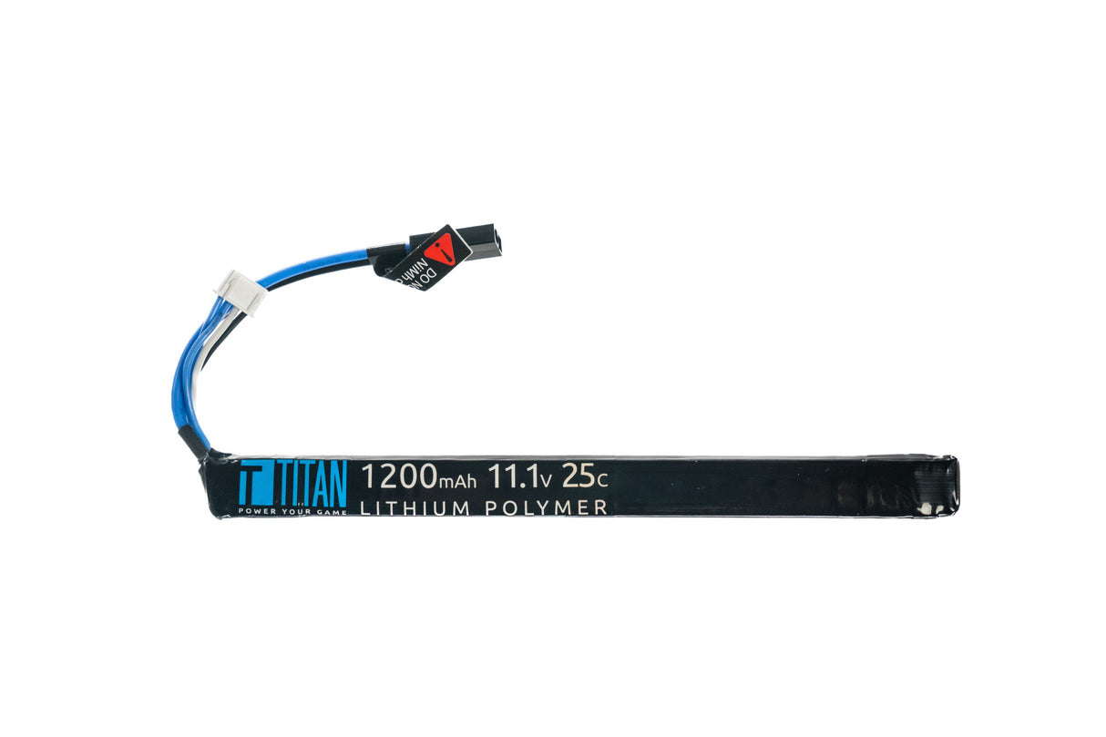 TITAN Li-Po Batteri 11.1V 1200mAh 25C – Stick (AK) Small Tamiya