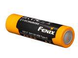 FENIX 18650 Genopladeligt Batteri 4000mAh Li-ion USB-C