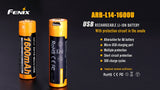 Fenix ARB-L14-1600U Genopladeligt AA Batteri 1,5V USB
