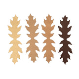 Paket med 3D SilkLeaf kamouflageblad, liten (25 st) - Brun