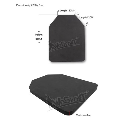 Tactical Vest Protective Pad DUMMY XPE Foam – 2 st